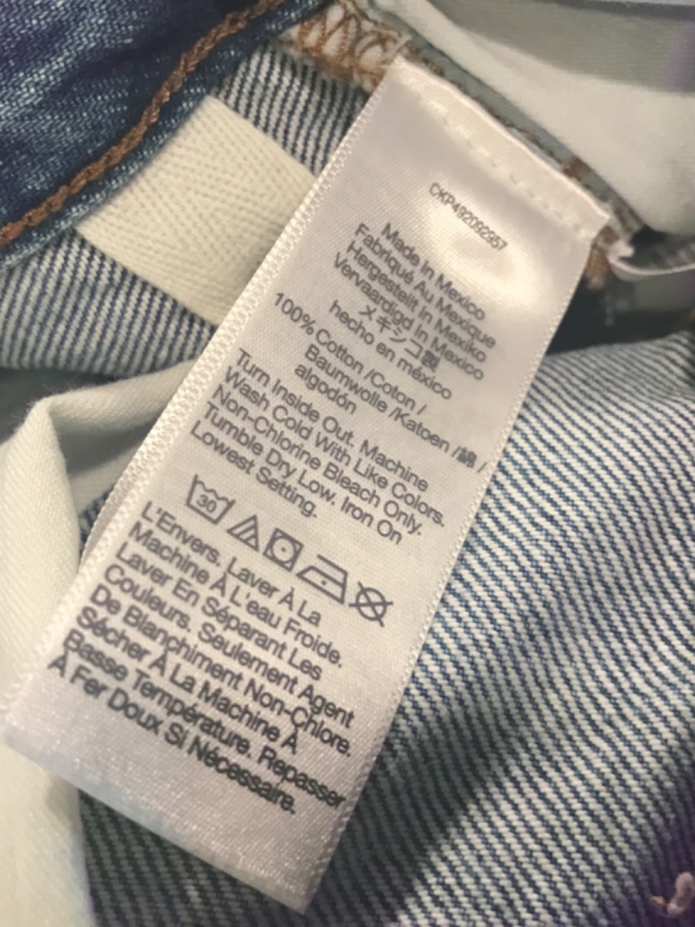 NWT Madewell low slung baggy full length inseam jeans - Picture 16 of 16